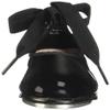 Capezio girls Jr. Tyette Tap Dance Shoe, Black Patenlite, 11.5 Wide US Little Kid view 2