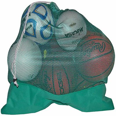 Great Lakes Sports Canvas Bottom Ball Bag (Green)