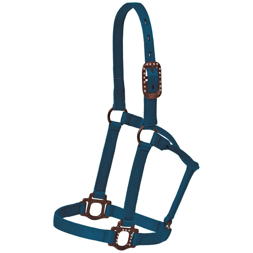 Mustang Manufacturing Company Antique Dot Halter Navy 3.2OZ