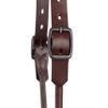 Weaver Livestock Leather Bombshell Show Cattle Halter, Adjustable, Modern Style Cow Calf Halter, Livestock Handling Equipment for Showing, Brown view 3