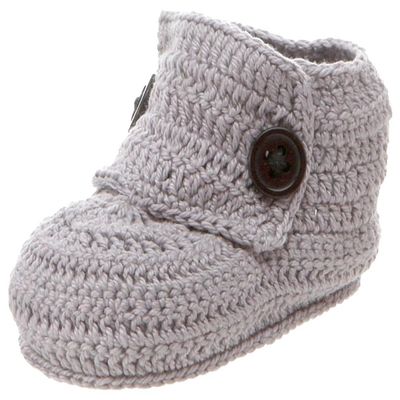 Jefferies Socks, LLC Baby-boys Newborn Boy Boot, Grey, 1-3 Months