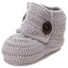 Jefferies Socks, LLC Baby-boys Newborn Boy Boot, Grey, 1-3 Months view 1