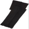Jefferies Socks Little Girls' School Uniform Daisy Footloose Tight (Pack of 2), Black, 8-10 view 1