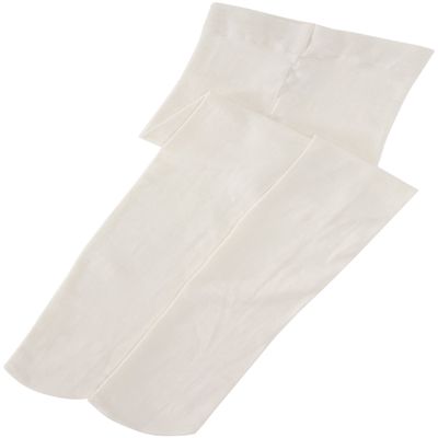 Jefferies Socks Girls 2-6x Pima Cotton Tight, Ivory, 10-14