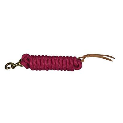 Aime Imports Basic Cowboy Braided Lead Rope Raspberry