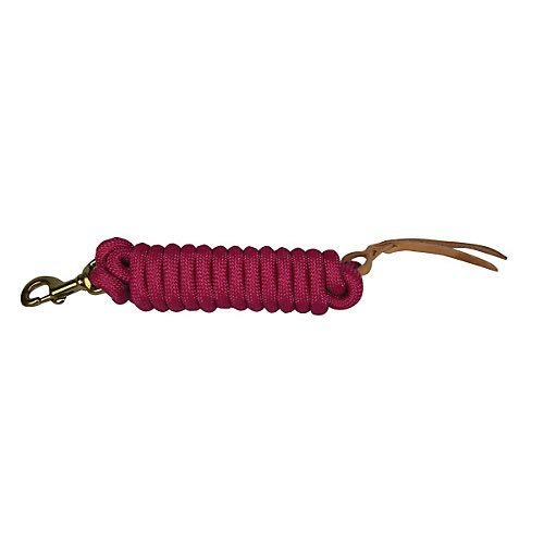 Aime Imports Basic Cowboy Braided Lead Rope Raspberry