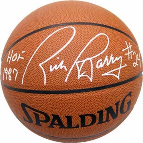 Signed Rick Barry Ball - Autographed Basketballs