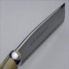 HONMAMON "AZUMASYUSAKU Polished Hatchet 180mm (ABT 7.1 Inch) for Right Hander, Blade Edge : Shirogami Steel view 3