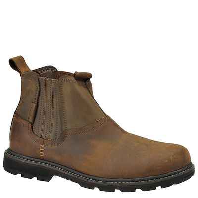 Skechers Men's Blaine Orsen Ankle Boot,Dark Brown,11 M US