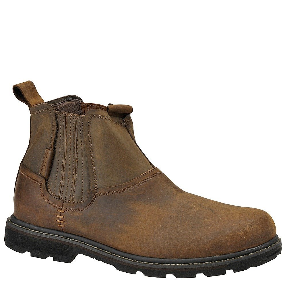 Skechers Men's Blaine Orsen Ankle Boot,Dark Brown,11 M US