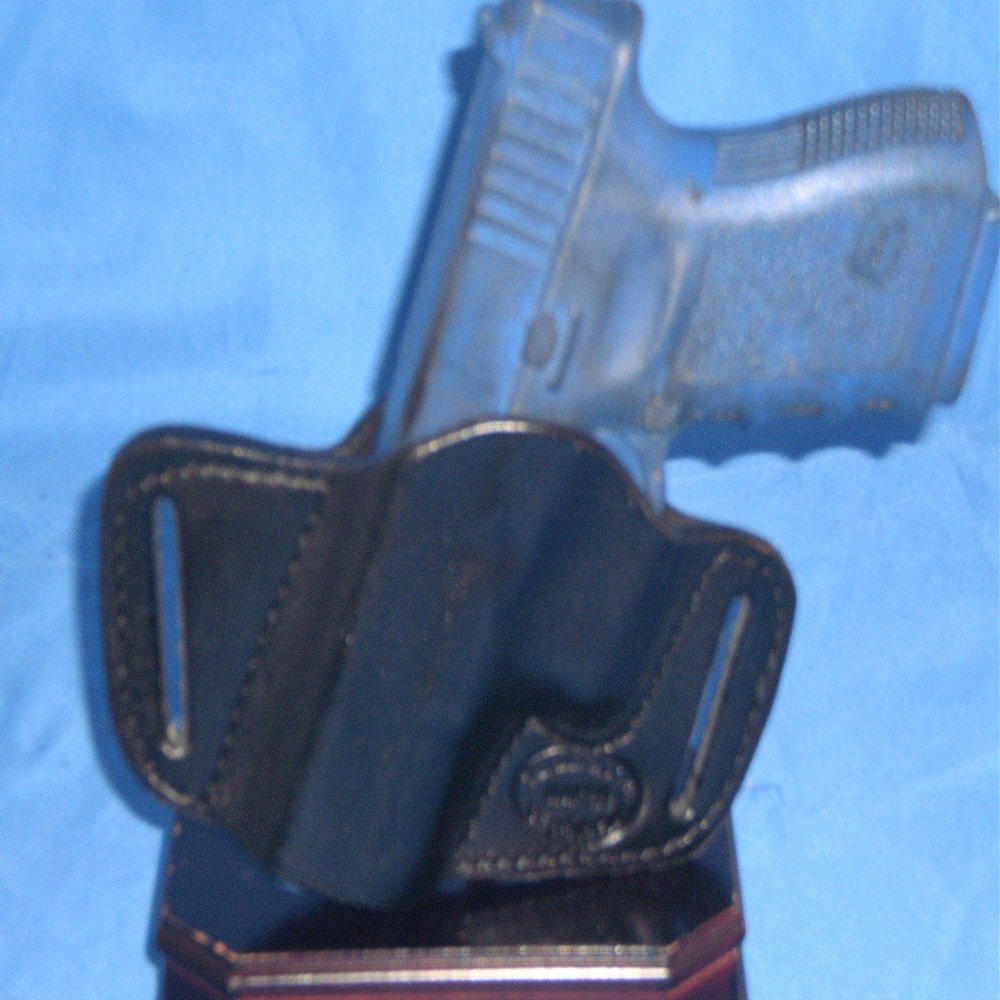 Springfield XD SUB Compact 9MM/40CAL Small of Back SOB Concealed Carry Leather Holster