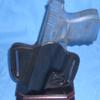 Springfield XD SUB Compact 9MM/40CAL Small of Back SOB Concealed Carry Leather Holster view 1