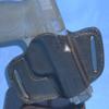 Springfield XD SUB Compact 9MM/40CAL Small of Back SOB Concealed Carry Leather Holster view 2