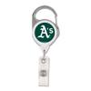 MLB Oakland A's Retractable 2S Prem Badge Holders, Black view 1