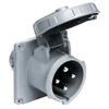 Hubbell M4100B12R 100A 125/250V SHORE PWR INLET view 1