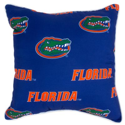 College Covers Everything Comfy Florida Gators 16" x 16" Decorative Pillow