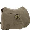 Fox Outdoor Products Retro Hungarian Shoulder Bag, Peace Olive Drab view 1
