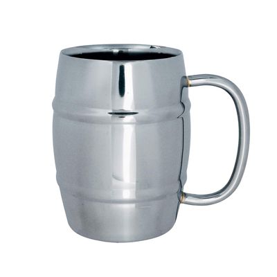 Belmont BM-109 Stainless Steel Double Mug, 13.5 fl oz (400 ml)