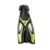 AKONA Caicos Short Blade Snorkeling and Swim Adjustable Fins - Yellow - SM/MD view 1