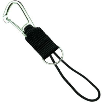 Innovative Split-Ring Connector 2-3/8 Inch Stainless Steel Carabineer (Blue)