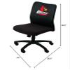 NCAA Louisville Cardinals Office Chair view 2