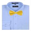 BUYYOURTIES PBT-ADF-33 - Mens Pre-Tied Formal Tuxedo Solid Color Bow Tie view 2