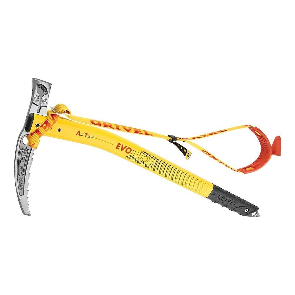 Grivel Air Tech Hammer ice pick 53 cm, with Easy Sling + SSpring yellow/grey