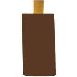 First Team FT6050WP Vinyl Wrap for 5.56 in. Football Goalpost Pad44; Saddle Brown