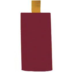 First Team FT6050WP Vinyl Wrap for 5.56 in. Football Goalpost Pad44; Maroon