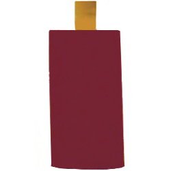 First Team FT6050WP Vinyl Wrap for 5.56 in. Football Goalpost Pad44; Maroon