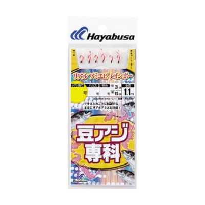 Hayabusa HS380-2-0.6 Bean Mackerel Senka Real Ami Shrimp Rainbow 2-0.6