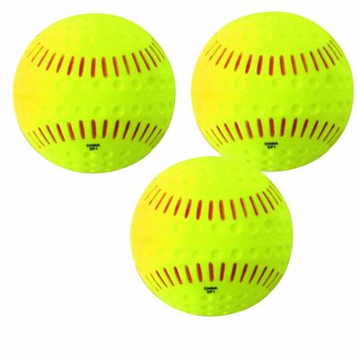 Baden Ssbr Feather Lite Softball - 3Pk - Yellow