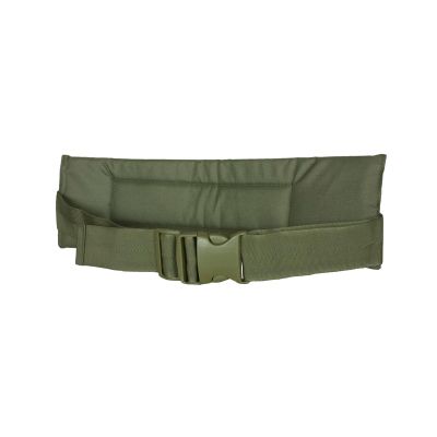 Fox Outdoor Products LC-2 Kidney Pad with Waist Strap, Tactical 50" Adjustable Belt w/Quick-Release Buckle, 5" x 17" Padded Lower Back Protection & Support for Field Pack Frames, Olive Drab