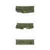 Fox Outdoor Products LC-2 Kidney Pad with Waist Strap, Tactical 50" Adjustable Belt w/Quick-Release Buckle, 5" x 17" Padded Lower Back Protection & Support for Field Pack Frames, Olive Drab view 3