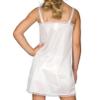 I.C. Collections Little Girls White Simple Empire Waist Slip, 6x view 2