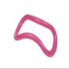 MAKISPORTS Stretch Goods, Wave Stretch Ring, Plastic, Classic Color, Unisex, Pink view 1