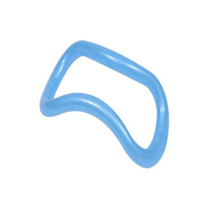 MAKISPORTS Stretch Equipment Wave Stretch Ring, Plastic, Classic Color, Unisex, Blue