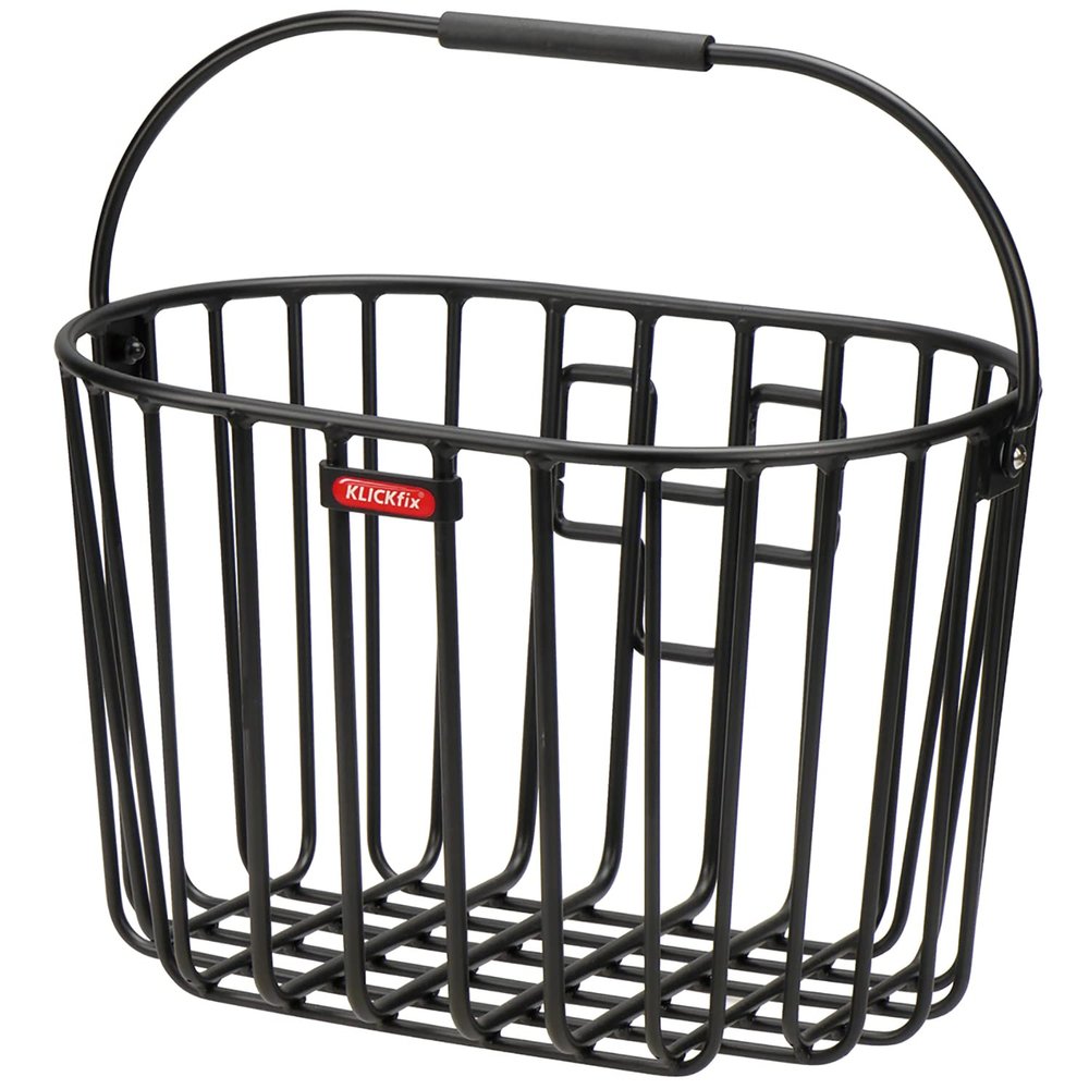 KlickFix Rixen & Kaul Alumino Front Basket - Black