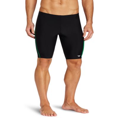 The Finals Men's Moonlight Splice Jammer, Black/Green, Size 36