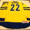 Daniel Sedin Autographed Uniform - Team Sweden 2010 Olympics - Autographed NHL Jerseys view 1