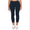 Danskin Women's Performance Sleek Pocket Ankle Legging, Neo Navy, Large view 1