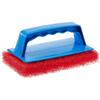 STAR BRITE Medium Red Scrub Pad with Interchangeable Handle - Versatile Cleaning for Most Tasks Including Aluminum Restoration, Teak & Fine Wood Cleaning (Red) Medium (040130) view 1
