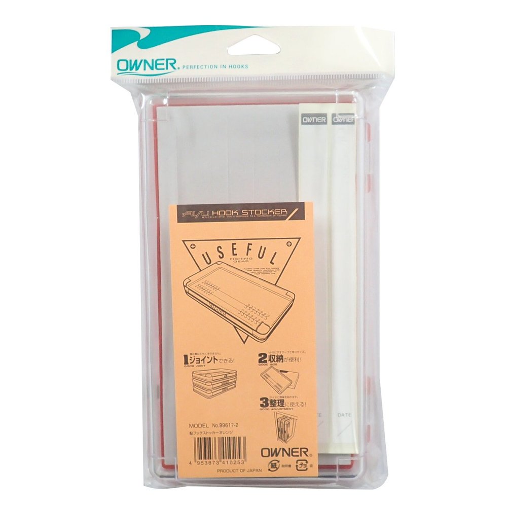 Owner 89617 Sweetfish Hook Stocker, Orange