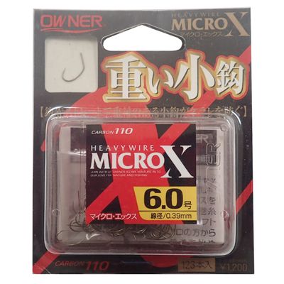 Owner 13184 Single Hook, Micro X, No. 6