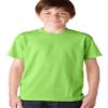 Hanes Boys ComfortBlend EcoSmart Crewneck(5370)-Lime-L view 1