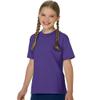 Hanes Youth Tagless Tee (Purple) (XS) view 1
