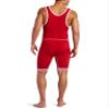 ASICS Men's Snap Down Singlet,Red/White,XX-Large view 2