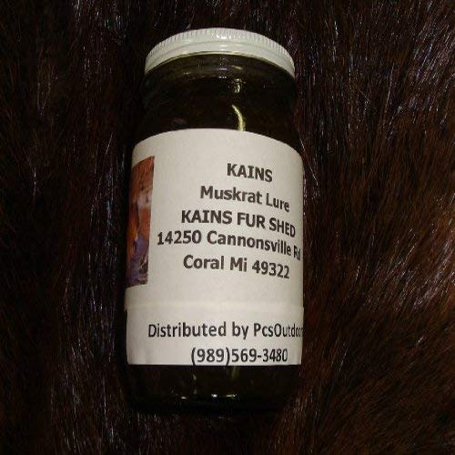 Kains Fur Shed Muskrat Lure - 8 oz Jar