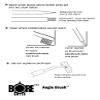 BoreSmith Angle Brushes, Utility Brushes, Medium Stems, 3-Pack view 2