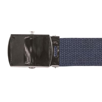 Fox Outdoor Products Nickel Roller Web Belt, Navy, 54"